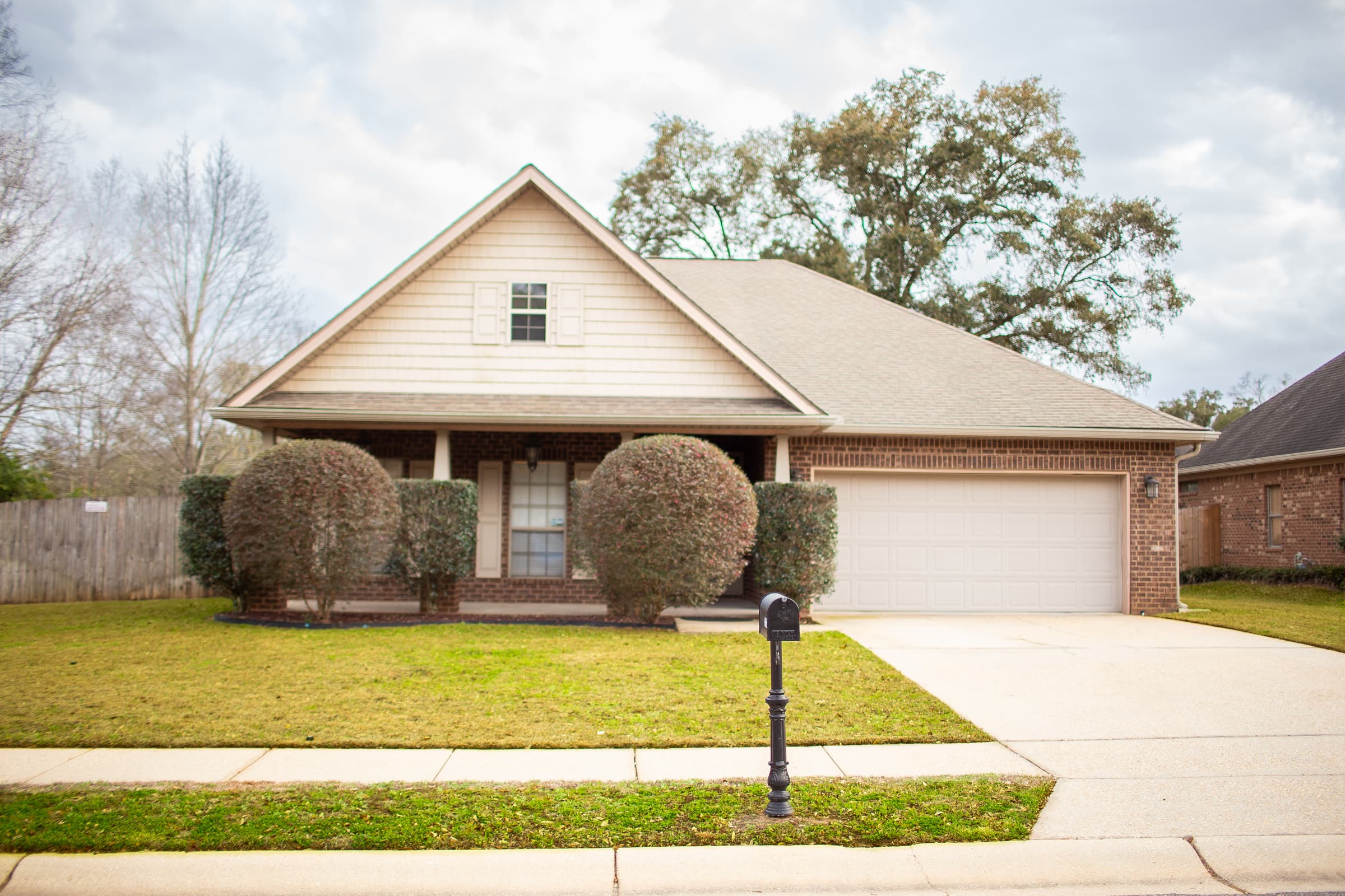 Front exterior from street