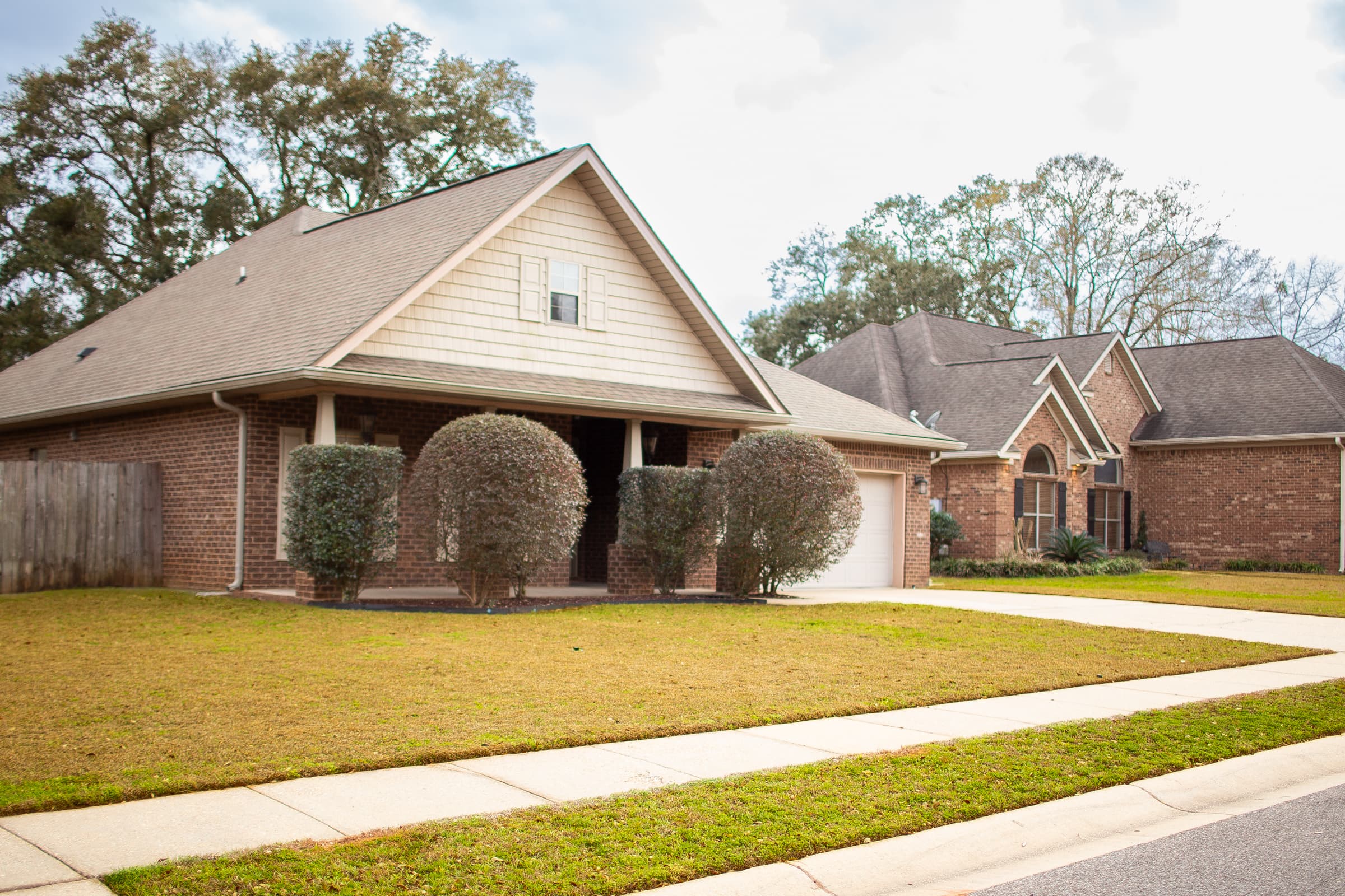 Front exterior wide angle